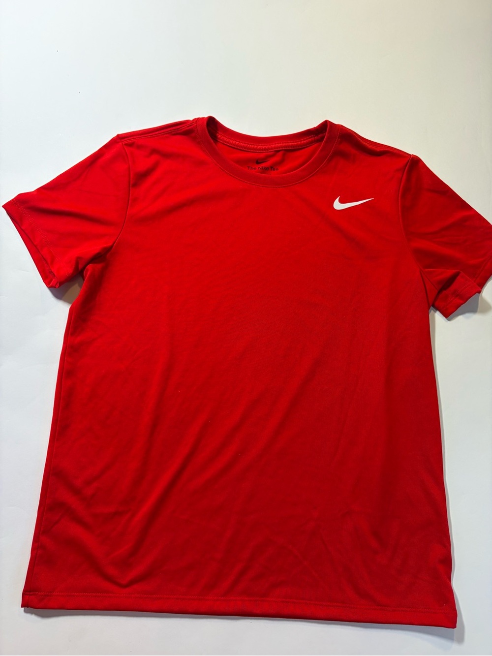 Nike Red Short-Sleeve Performance Crew Tee